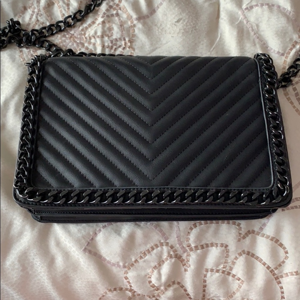 Black purse